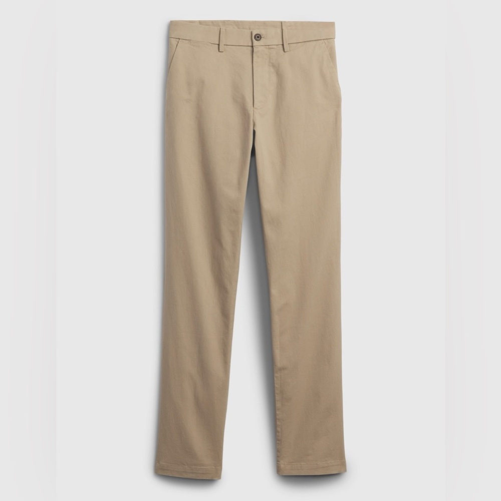 Gap Modern Straight Khaki Pants